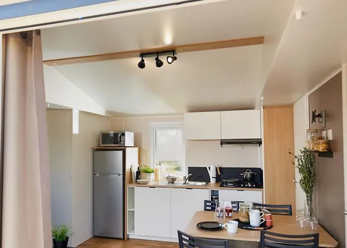 Camping Mobil-home De Luxe Avec Terrasse - Api-1-52-678 Saint-Maime