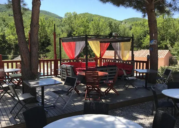 Camping Mobil-home De Luxe Avec Terrasse - Api-1-52-678 Saint-Maime